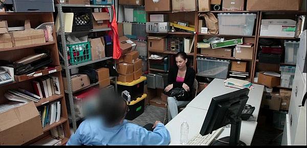  Shoplyfter - Teen Brutally Fucked For Stealing Records